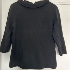 Talbots Classic Black Sweater